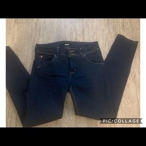 Hudson Skinny Jean Dark Wash